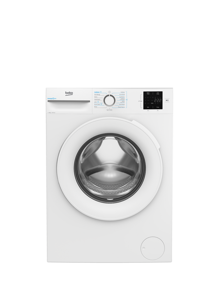 Beko B3W31041W Freestanding Washing Machine, 10kg Load, 1400rpm Spin, White, White