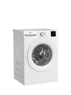 Beko B3W31041W Freestanding Washing Machine, 10kg Load, 1400rpm Spin, White - view 2, White