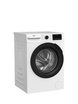 Beko BM3WT4941IW Freestanding Washing Machine, 9kg Load, 1400rpm Spin, White - view 2, White
