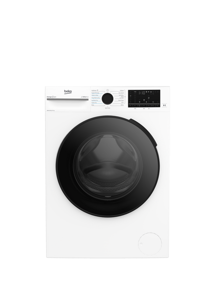 Beko BM5D59645UW Freestanding Washer Dryer, 9kg/6kg Load, 1400rpm Spin, White, White