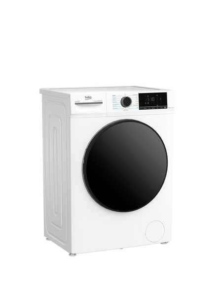 Beko BMM5DFO5741W Freestanding Washer Dryer, 7kg/5kg Load, 1400rpm Spin, White - view 2, White