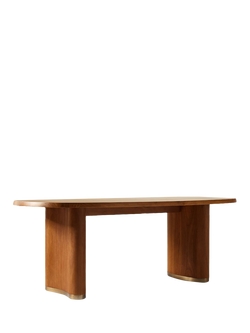 West Elm Aubin Dining Table, Walnut, Cool Walnut