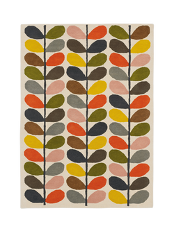 Orla Kiely Linear Stem Hand Tufted Pure Wool Rug, Multi, L180 x W120 cm, Multi