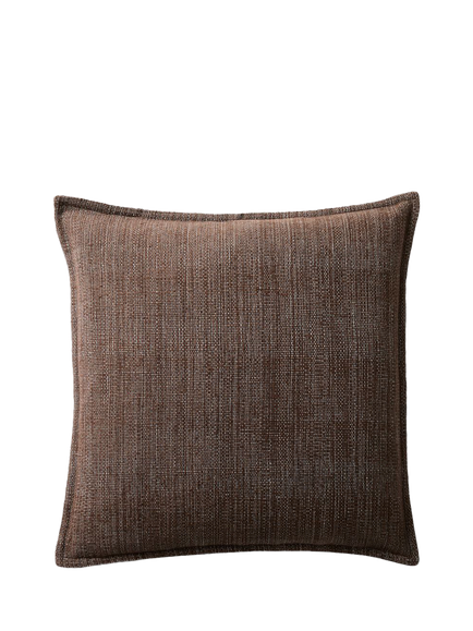 West Elm Channelled Weave Cushion Cover, Cognac