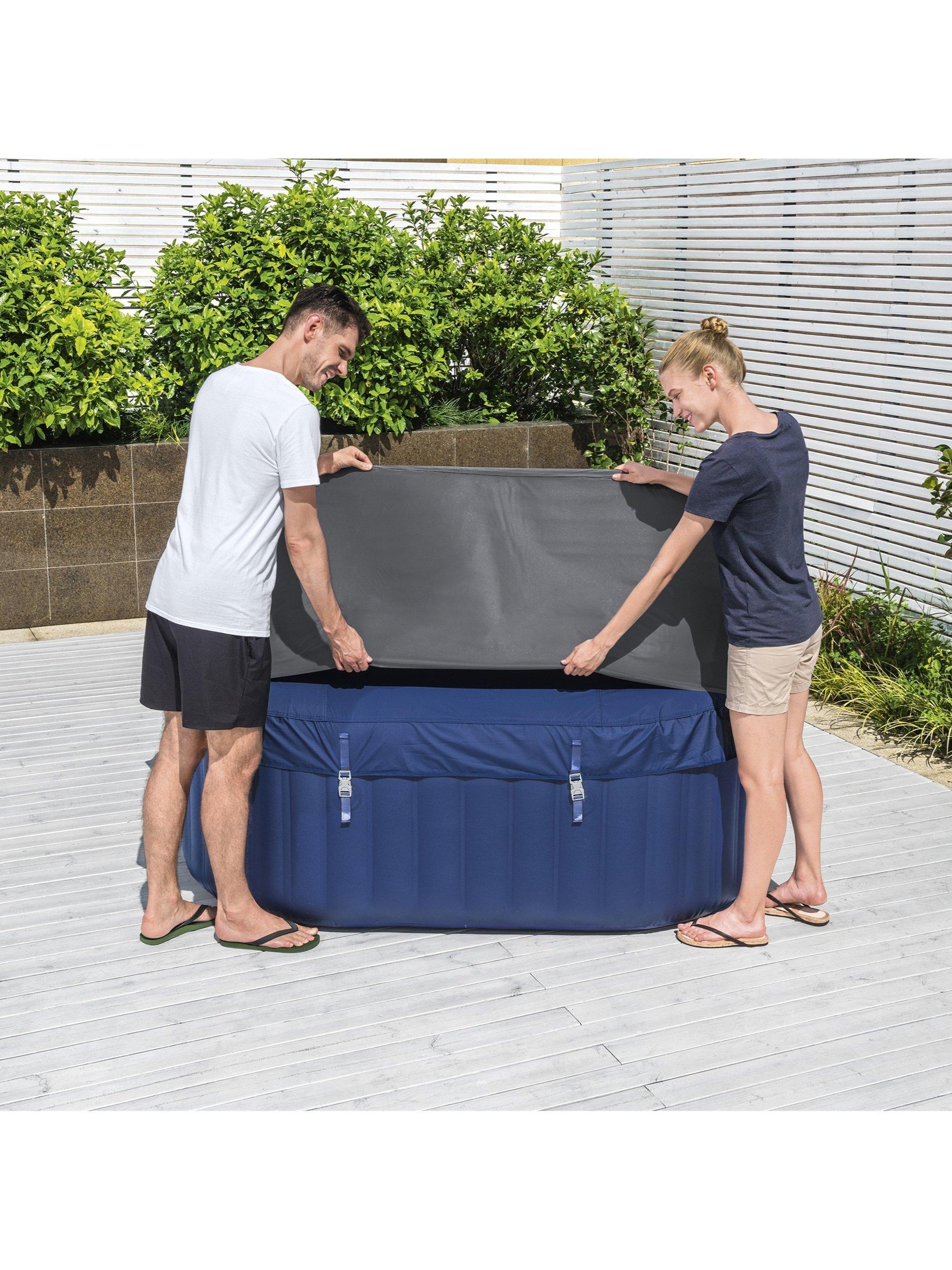 Lay‑Z‑Spa Universal EnergySense Thermal Square Hot Tub Cover, 180cm