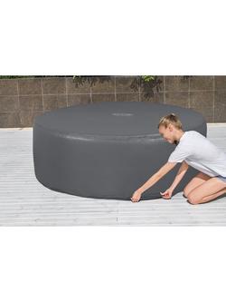 Lay‑Z‑Spa Universal EnergySense Thermal Round Hot Tub Cover, 196cm - view 2, Grey