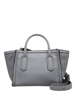 Radley The Amelie Leather Small Grab Bag, Steel
