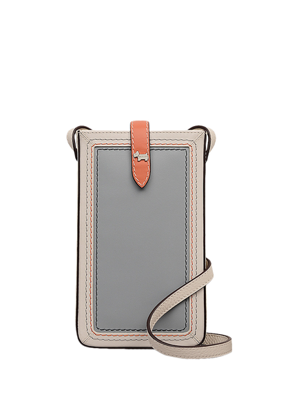 Radley Willis Street Phone Crossbody Bag, Steel, Steel