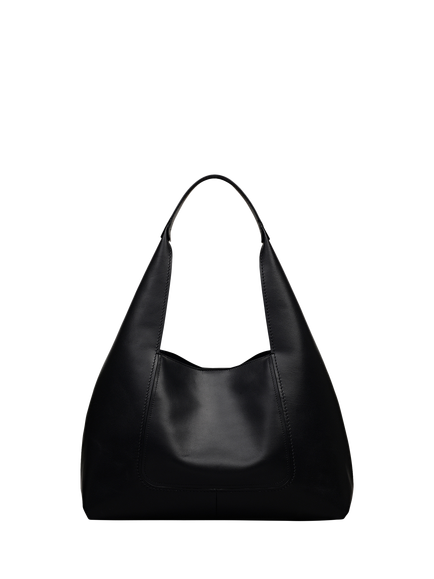 Radley The Maudie Leather Shoulder Bag, Black - view 2, Black