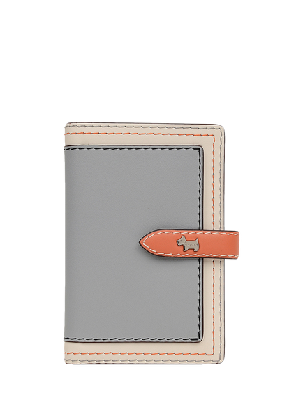 Radley Willis Street Colourblock Passport Cover, Steel, Steel