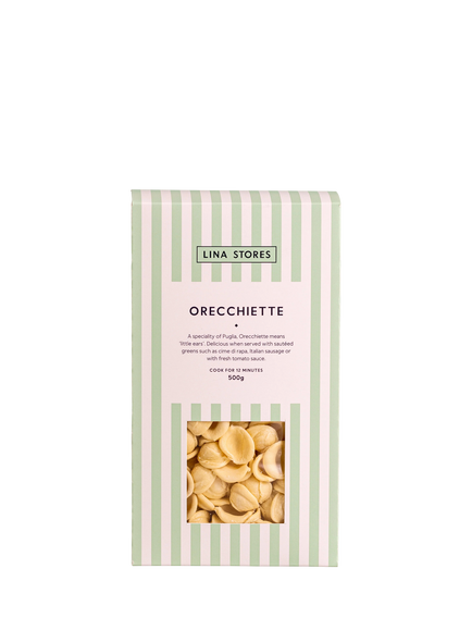 Lina Stores Dried Pasta Orecchiette, 500g, Multi