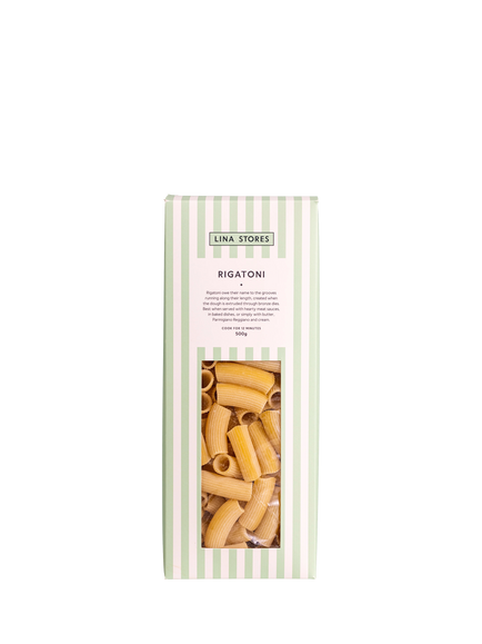 Lina Stores Dried Pasta Rigatoni, 500g, Multi