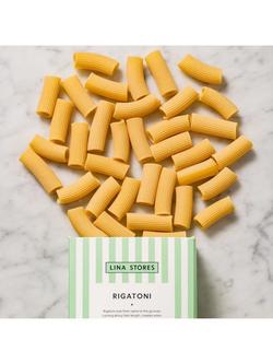 Lina Stores Dried Pasta Rigatoni, 500g - view 2, Multi