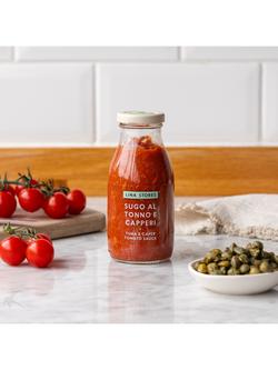 Lina Stores Tuna and Capers Tomato Sauce, 230g - view 2, Multi