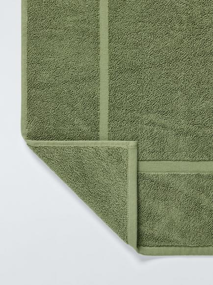John Lewis Egyptian Cotton Bath Mat, Avocado - view 2, Avocado