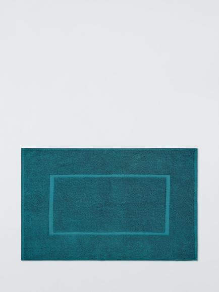 John Lewis Egyptian Cotton Bath Mat, Kingfisher, Kingfisher