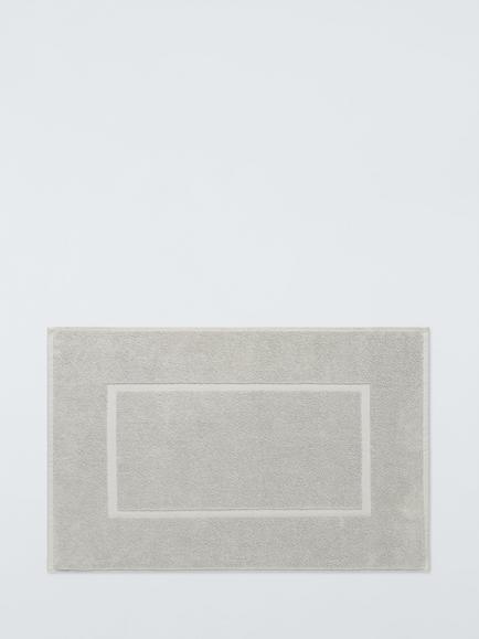 John Lewis Egyptian Cotton Bath Mat, Light Grey