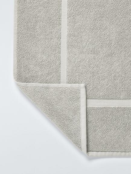 John Lewis Egyptian Cotton Bath Mat - view 2, Light Grey