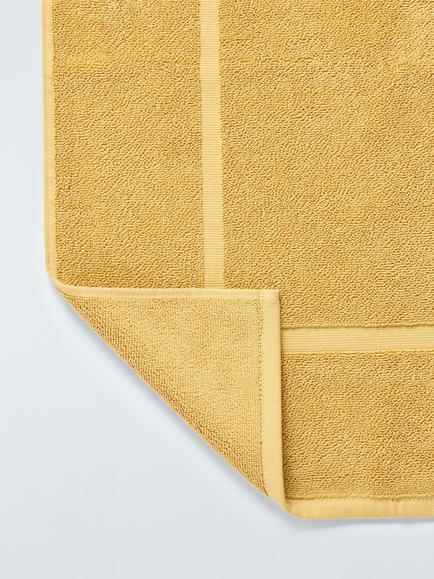 John Lewis Egyptian Cotton Bath Mat, Ochre - view 2, Ochre
