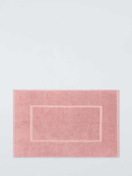 John Lewis Egyptian Cotton Bath Mat, Old Rose, Old Rose