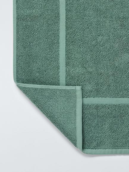 John Lewis Egyptian Cotton Bath Mat, Thyme - view 2, Thyme