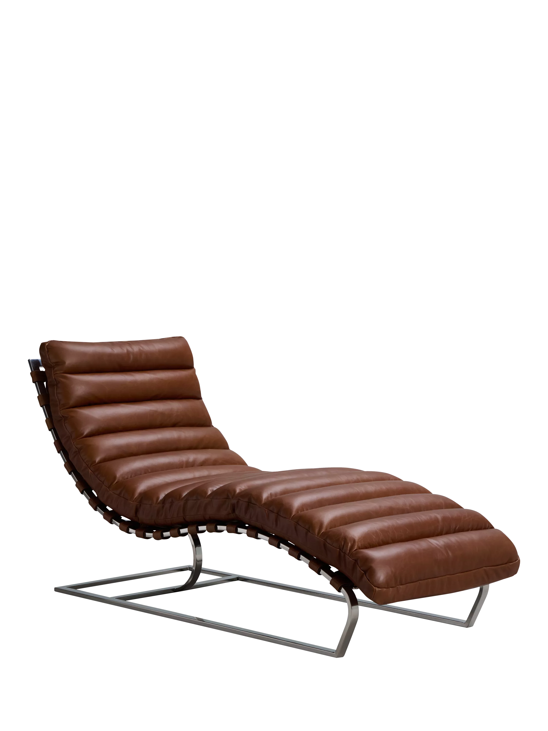 Halo Lounge Leather Chair, Riders Nut