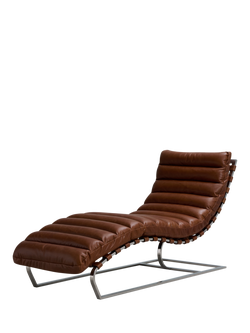 Halo Lounge Leather Chair, Riders Nut - view 2, Riders Nut