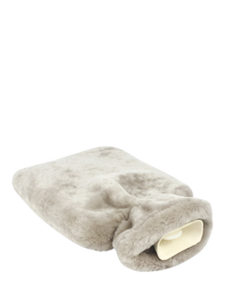 Truly Sheepskin Hot Water Bottle, Beige, Beige