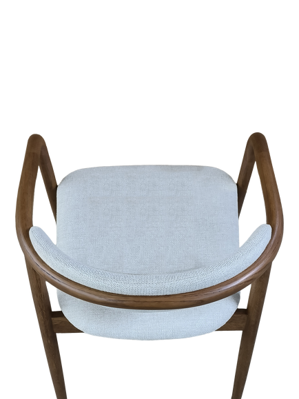 G Plan Isabelle Dining Armchair, Warm Oak - view 2, Natural