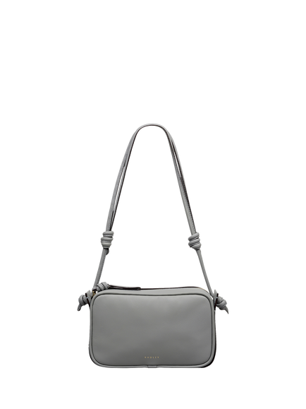 Radley The Camden Leather Small Shoulder Bag, Steel