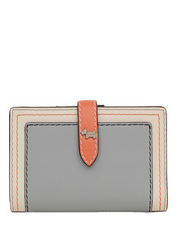 Radley Willis Street Leather Purse, Steel, Steel