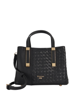 Dune London Dinkydorry Mini Tote Bag, Black-synthetic