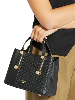 Dune London Dinkydorry Mini Tote Bag - view 2, Black-synthetic