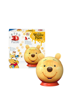 Winnie the Pooh Ravensburger 3D Jigsaw Puzzle Ball Nightlight, 72 Piece, Multi