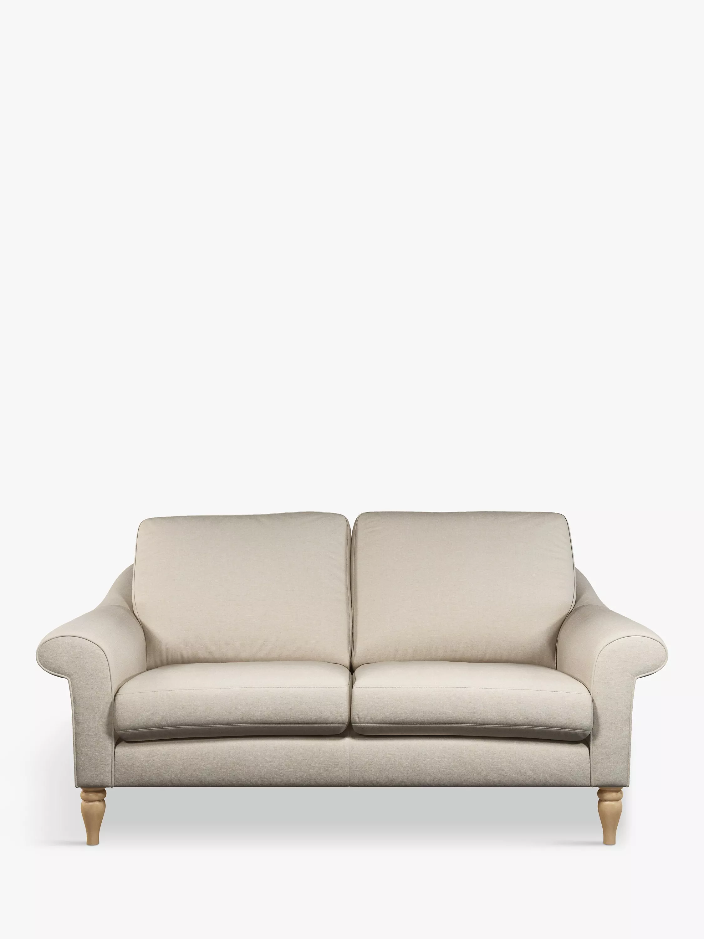 John Lewis Camber Small 2 Seater Sofa, Light Leg, Matilda Natural