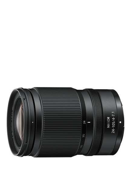 Nikon Z NIKKOR 24‑105mm f/4-7.1 Zoom Lens, Black, Black