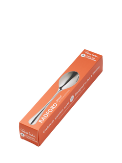 Robert Welch Radford Bright Stainless Steel English Teaspoons, Set of 4 - view 2, Silver