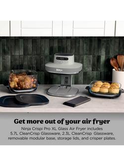 Ninja XL Crispi PRO XL Air Fryer, 5.7L - view 2, Bone
