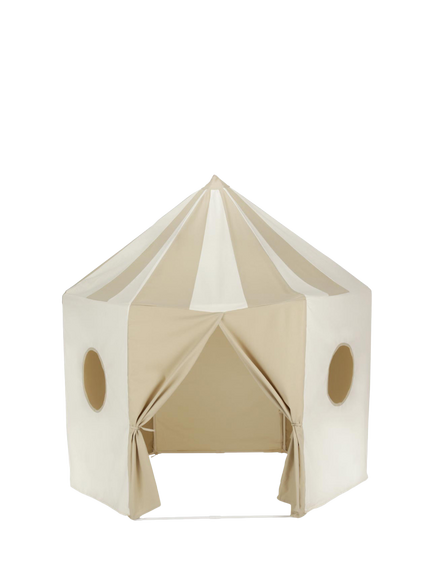 CuddleCo Pavilion Play Tent, Pebble Stripe, Pebble Stripe