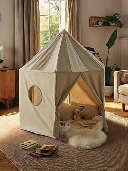 CuddleCo Pavilion Play Tent, Pebble Stripe - view 2, Pebble Stripe