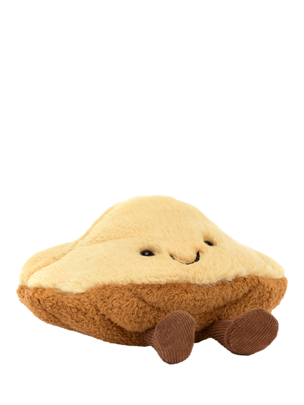 Jellycat Amuseables Margaux Madeleine Soft Toy, Brown/Cream