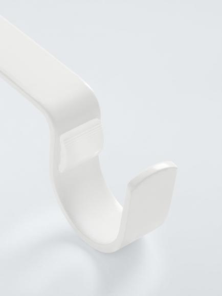 John Lewis Standard Bracket, Dia.28mm, Matte Black - view 2, Matte White