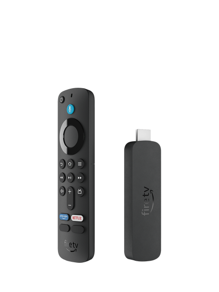 Amazon Fire TV Stick 4K Plus (2nd Generation) Ultra HD Streaming Device with Alexa Voice Remote, Black, Black