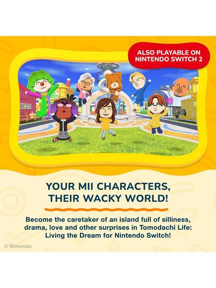 Tomodachi Life: Living the Dream, Switch - view 2, Multi