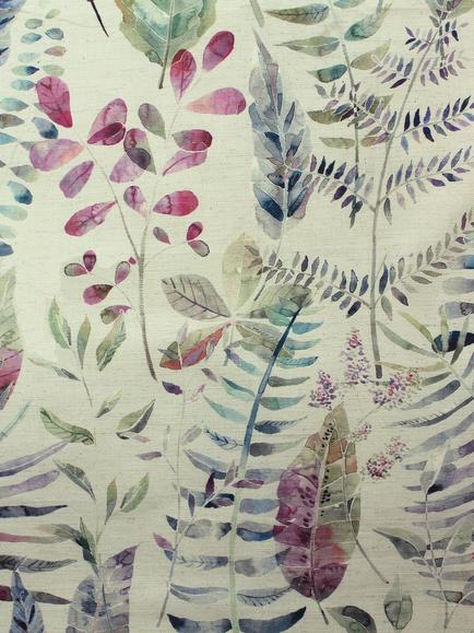 Voyage Kenton Furnishing Fabric - view 2, Loganberry