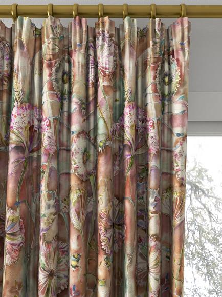 Voyage Langdale Made to Measure Curtains or Roman Blind, Russet - view 2, Russett