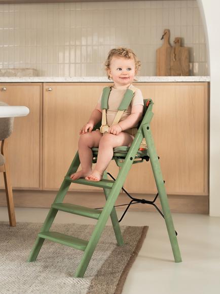 KAOS Klapp Junior Harness and Cushions Set - view 2, Mineral Green