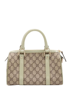 Pre-loved GUCCI GG Supreme Top Handle Bag, Brown - view 2, Brown