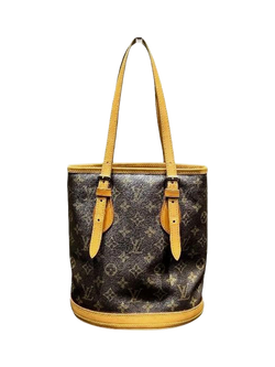 Pre-loved Louis Vuitton Vintage 2003 Monogram Bucket Bag, Brown, Brown
