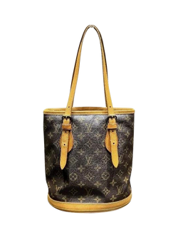 Pre-loved Louis Vuitton Vintage 2003 Monogram Bucket Bag, Brown - view 2, Brown